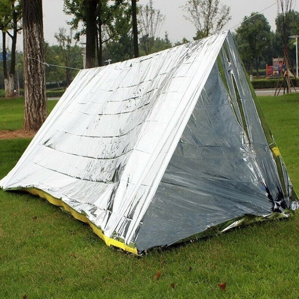 Emergency Mylar Thermal Blanket - Survival & First Aid Essential for Outdoor Camping, Hiking, and Emergency Preparedness