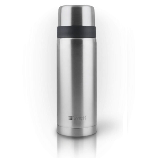 Premium Dorsch Vacuum Insulated Stainless Steel Water Bottle 500ml - Keeps Drinks Hot/Cold for 24 Hours, Perfect for Hiking, Camping & Office Use