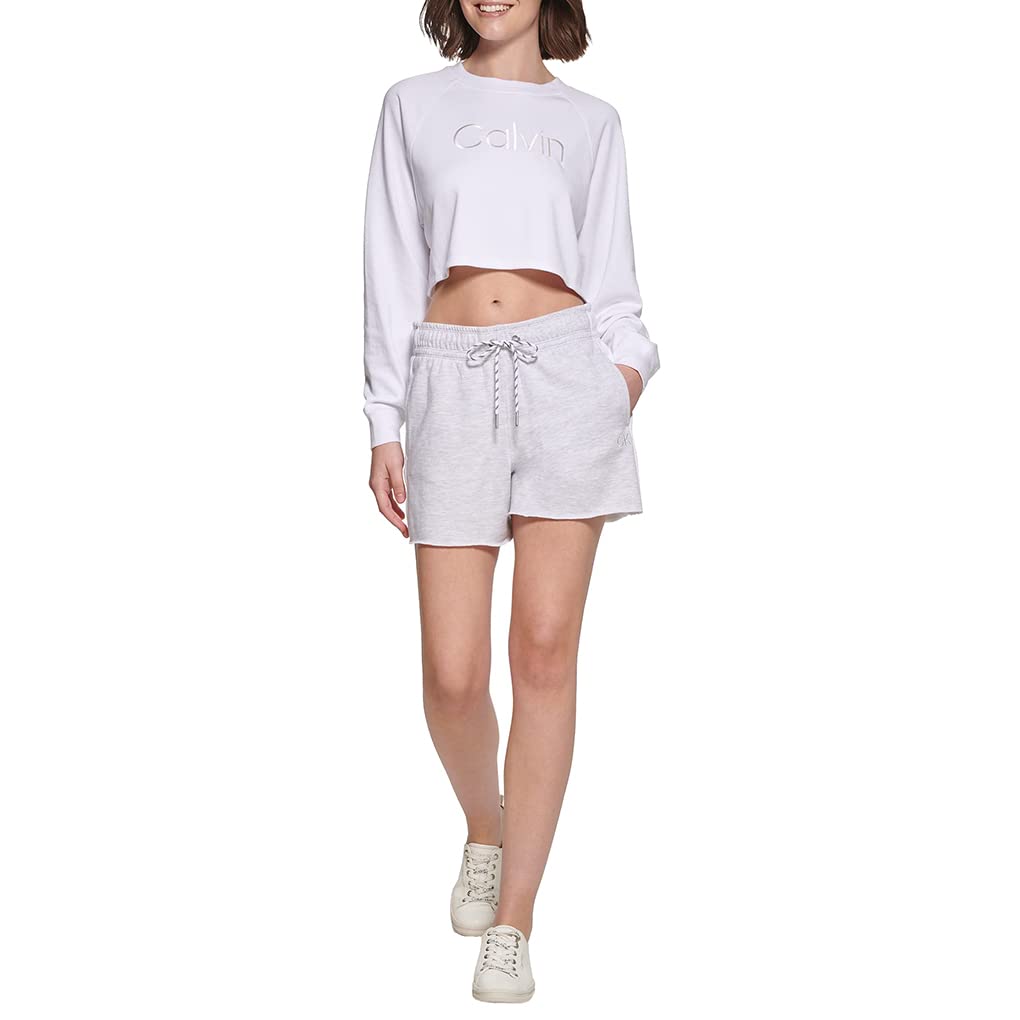 Calvin Klein Performance Women's Active Sweatshirt - Lightweight Workout Hoodie for Yoga, Running & Gym - Comfortable Athletic Pullover for Women