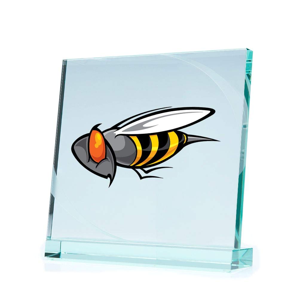 Bee & Wasp Decal Stickers - Weatherproof Vinyl Decals for Laptops, Tablets, Cars & Sports Gear (20 x 10.7 Inches) - Perfect for Outdoor Adventures, School & Office Decor