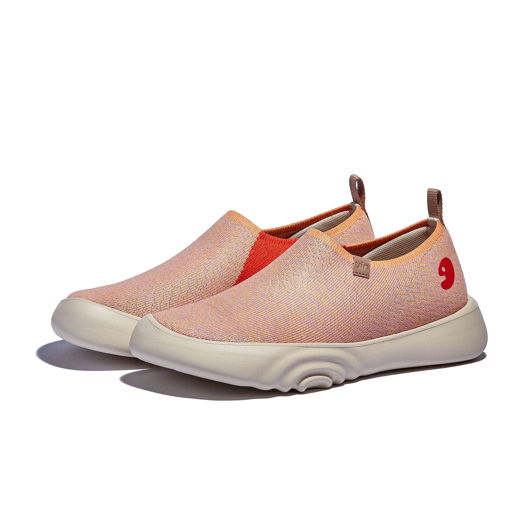 Pink Orange Toledo XV Women's Sneakers - Stylish Comfortable Athletic Shoes for Running & Walking - Perfect for Gym, Workout & Casual Wear