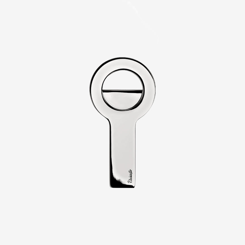Christofle Oh De Christofle Stainless Steel Bottle Opener - Premium Wine & Champagne Opener for Home Bar, Parties & Gifts