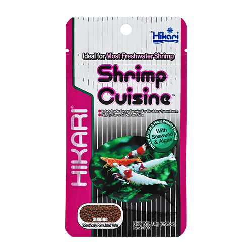 Hikari Tropical Shrimp Cuisine - Premium Sinking Pellets for Freshwater & Saltwater Shrimp - Ideal for Feeding Shrimp in Aquariums, Fish Tanks & Breeding Tanks