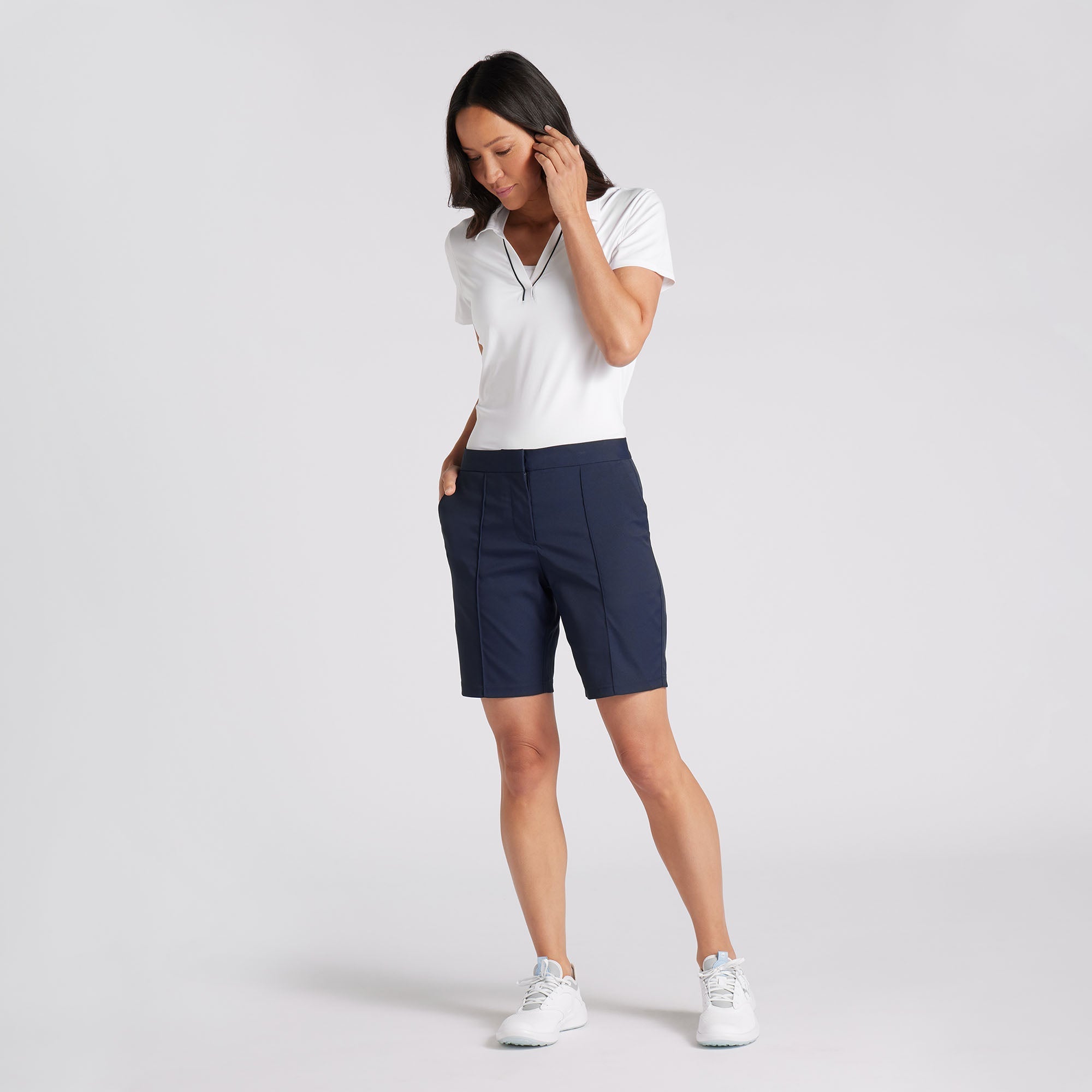 Women's Costa 8.5 Golf Shorts - Breathable Quick-Dry Athletic Shorts for Golf & Tennis | Perfect for Summer Sports & Outdoor Activities