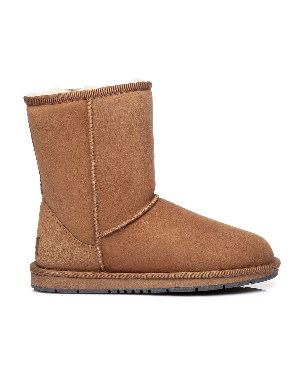 Men's UGG Classic Short Gen II Big Size Boots - Warm Winter Snow Boots for Men with Comfortable Sheepskin Lining | Perfect for Cold Weather, Outdoor Activities & Casual Wear