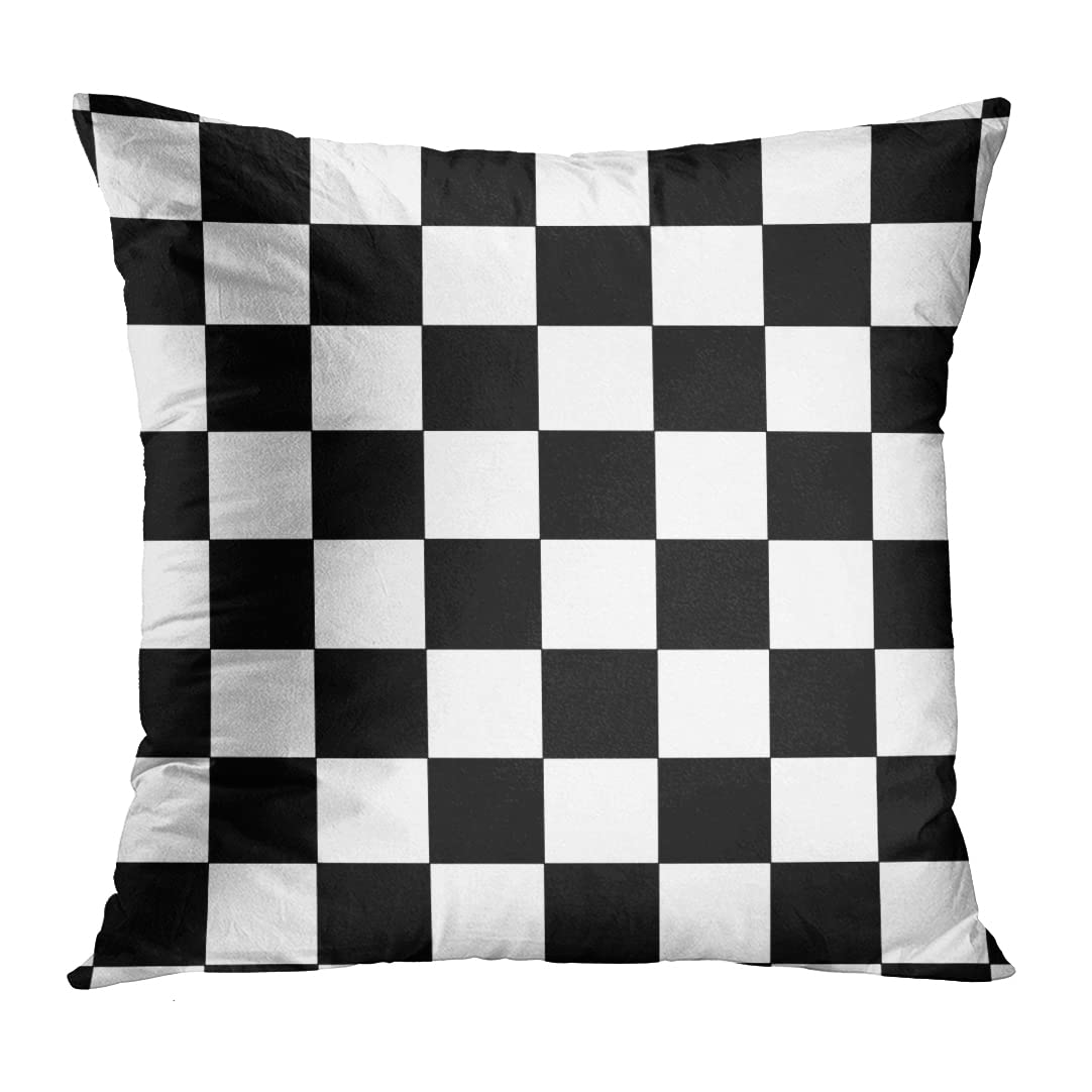 Nautical Anchor Throw Pillow Cover - 20x20 Inch Decorative Square Pillow Case, Cute Red Home Decor for Sofa, Bed & Living Room