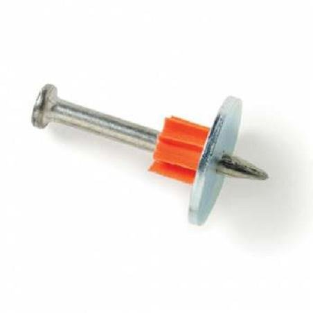 3/4 Inch Fastener Pin with Washer - Pack of 100 - Heavy Duty Steel Hardware for Construction, Furniture Assembly & DIY Projects