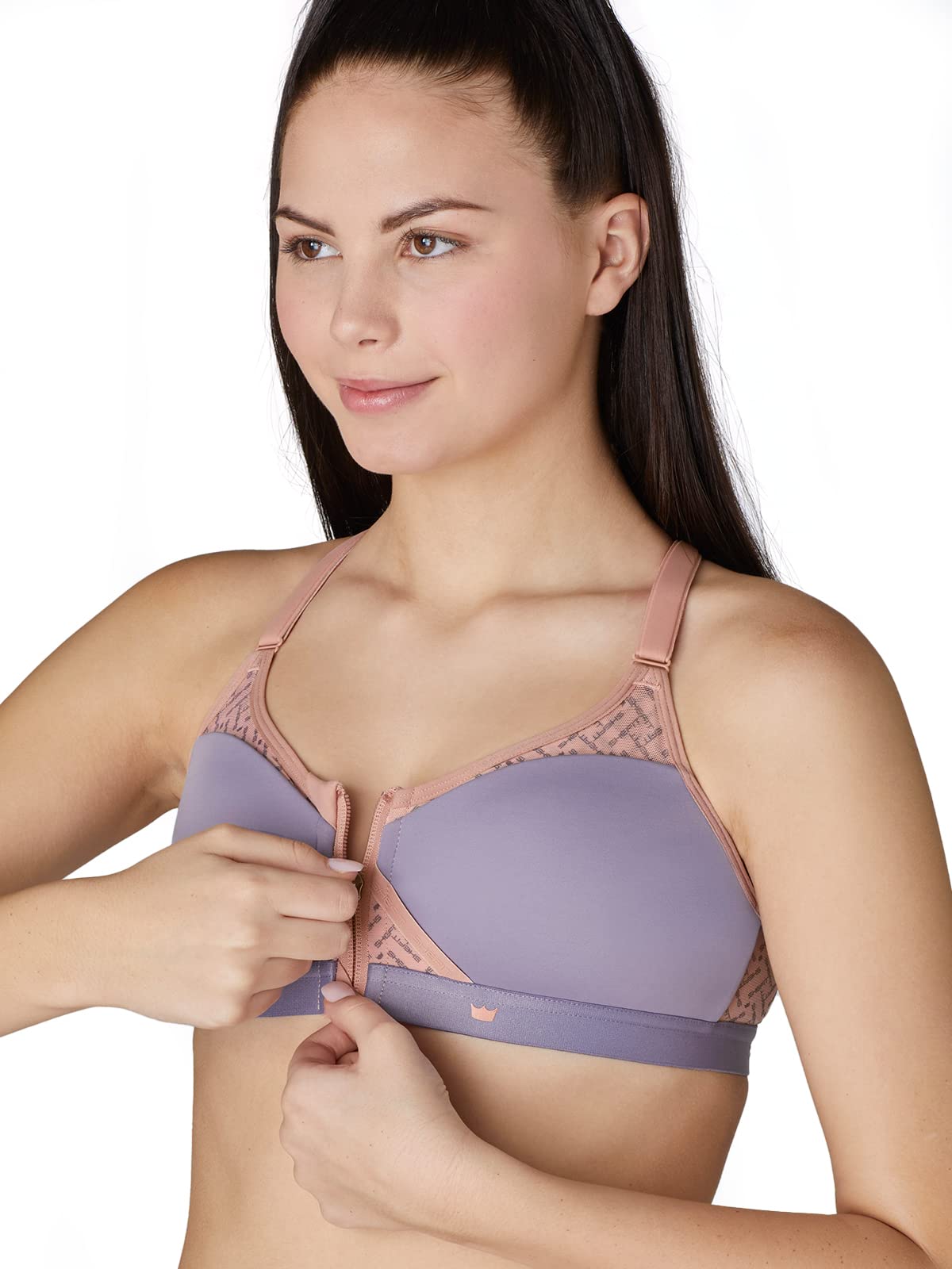 SHEFIT Exhilarate High Impact Sports Bra for Women - Supportive Workout Top for Running, Yoga & Gym - Adjustable Straps & Breathable Fabric