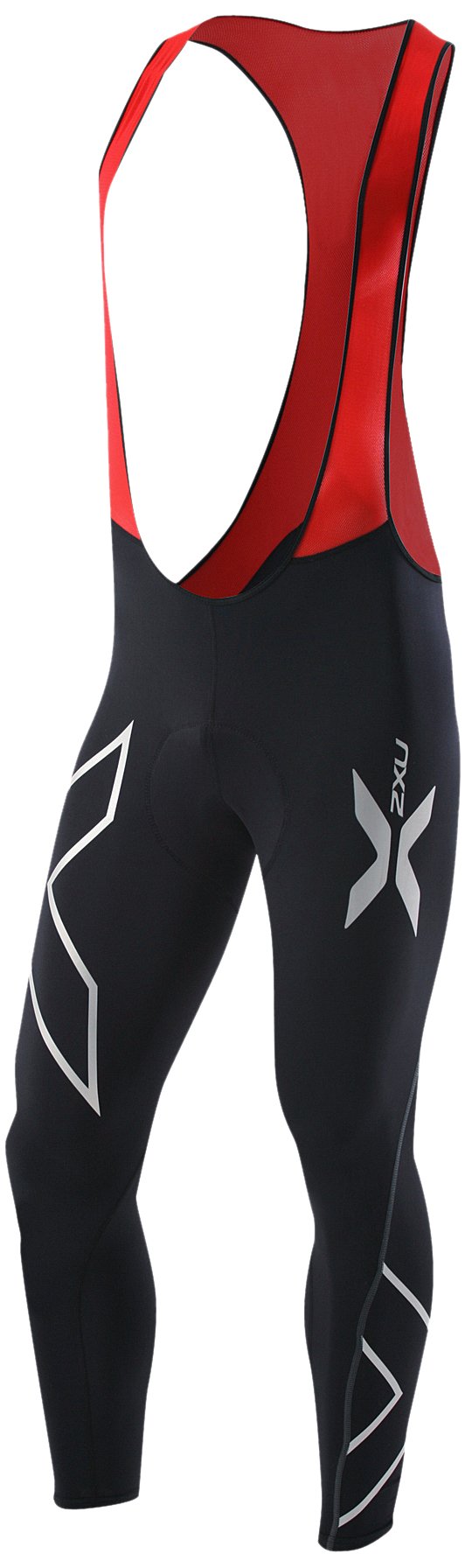 2XU Men's High-Performance Compression Cycling Bib Tights - Breathable & Moisture-Wicking for Long-Distance Rides & Training