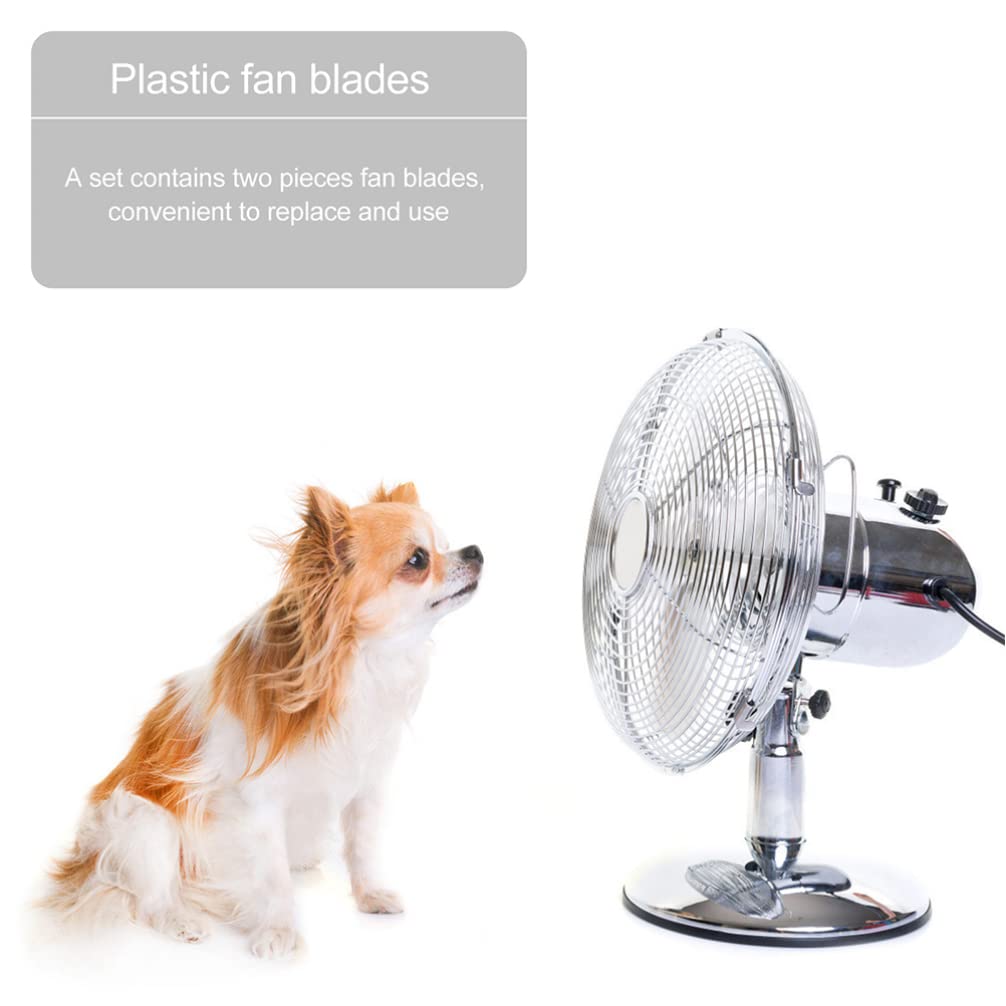 Replacement Fan Blades for Standing Fan - Durable Cooling Fan Blades for Home, Office & Outdoor Use - Compatible with Most Table Fans & Tower Fans