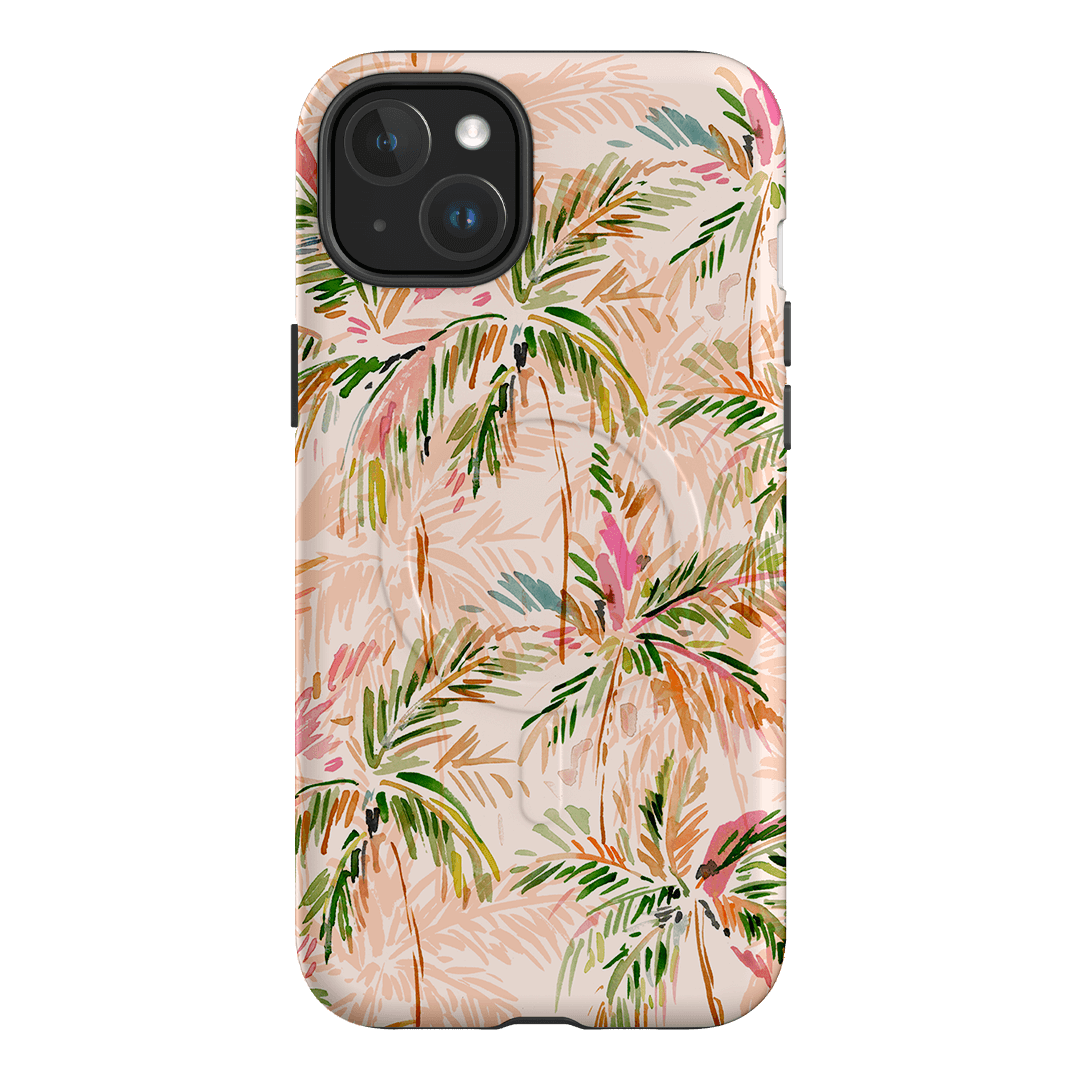 Hawaiian Palms Phone Case - Durable Protective Cover for iPhone & Samsung - Tropical Beach Design - Perfect for Travel, Vacation & Summer Outings