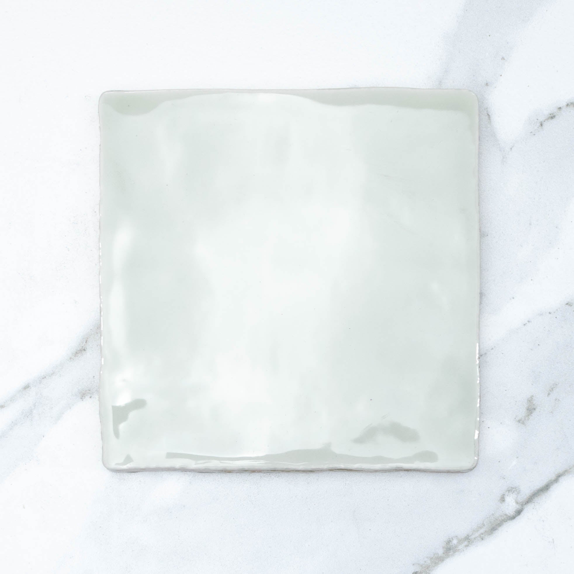 Premium 100x100mm Glossy White Subway Tile - Manhattan Cement Finish - Perfect for Kitchen Backsplash, Bathroom Walls & Modern Interior Design