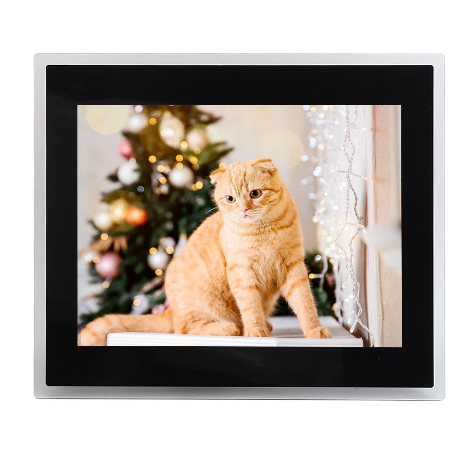 15 Inch Digital Photo Frame with 4:3 LCD Screen - 1024x768 HD Resolution, Image Preview, Slideshow & Movie Playback | Supports MP3 Music, Calendar & Alarm Clock | Perfect Electronic Album for Home, Office & Gift Giving | Ideal for Living Rooms, Bedrooms & Workspaces