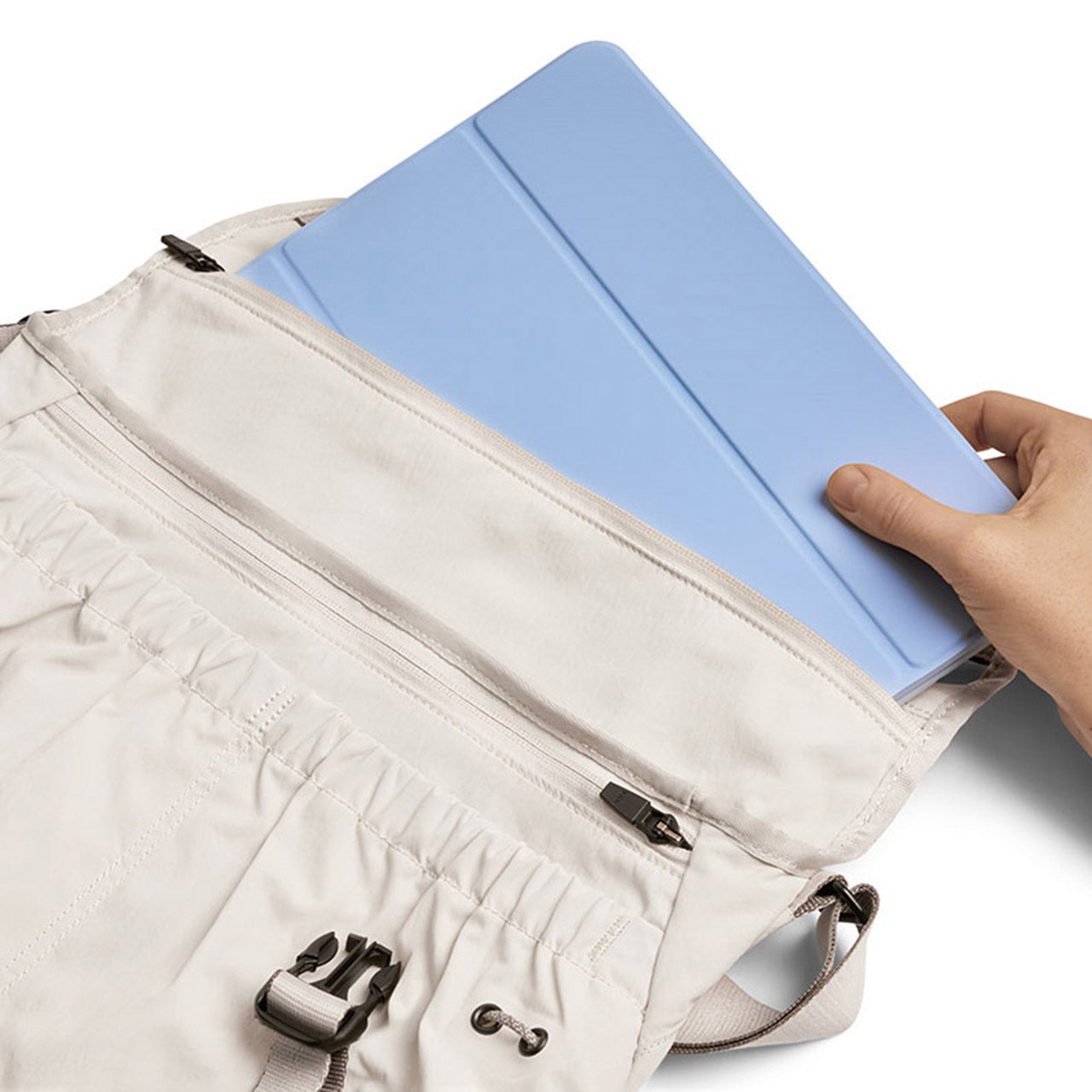 Cinch Messenger Bag 12L - Durable Crossbody Shoulder Bag for Men & Women - Perfect for Work, Travel & Everyday Use