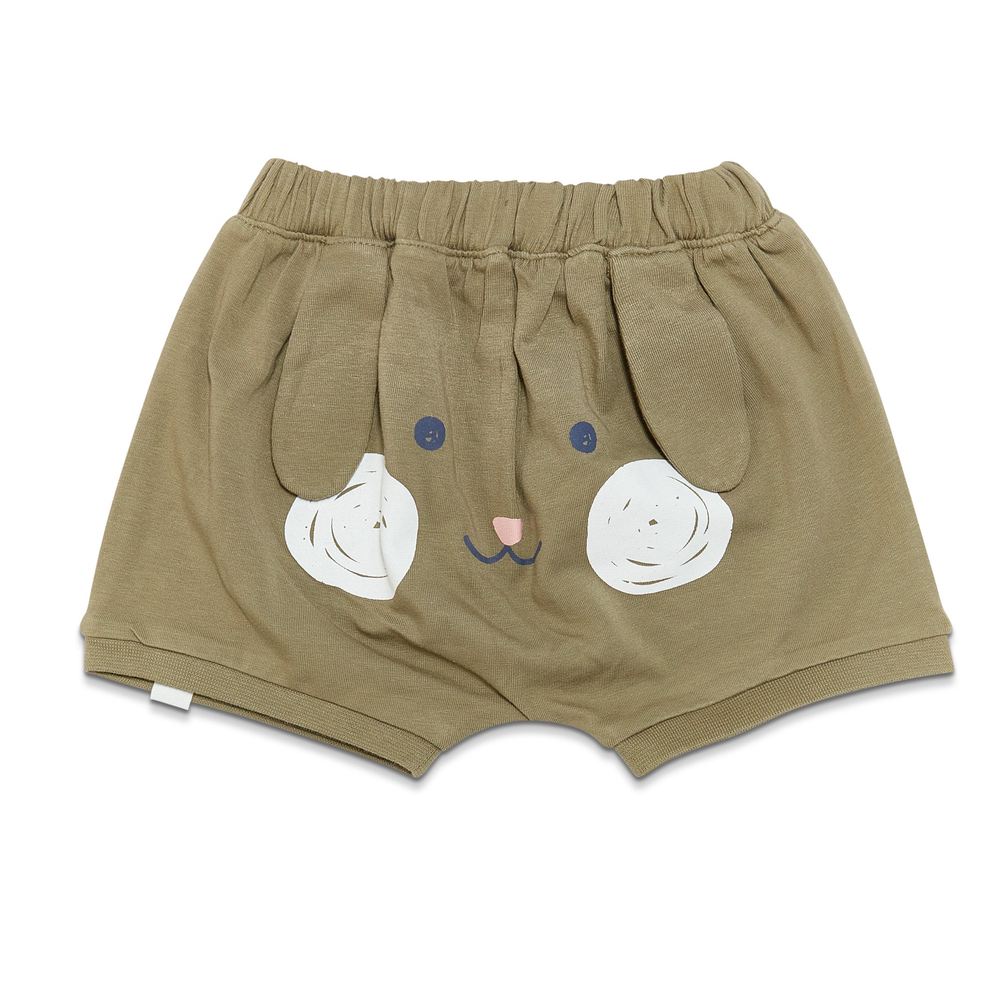 Organic Bunny Bloomers for Babies - Soft Cotton Bloomers with Bayleaf Design - Perfect for Newborn Photoshoots, Easter Outfits, and Playtime
