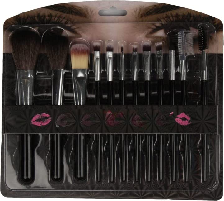 12-Piece Professional Makeup Brush Set for Women - Soft Bristles for Foundation, Blending, Contouring & More - Perfect for Everyday Makeup & Special Occasions