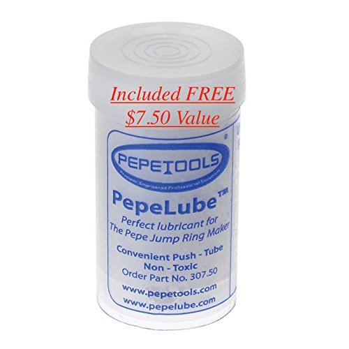Pepetools 307.70A Professional Jump Ring Maker Kit for Jewelry Making - Create Perfect Jump Rings for Necklaces, Bracelets & DIY Crafts