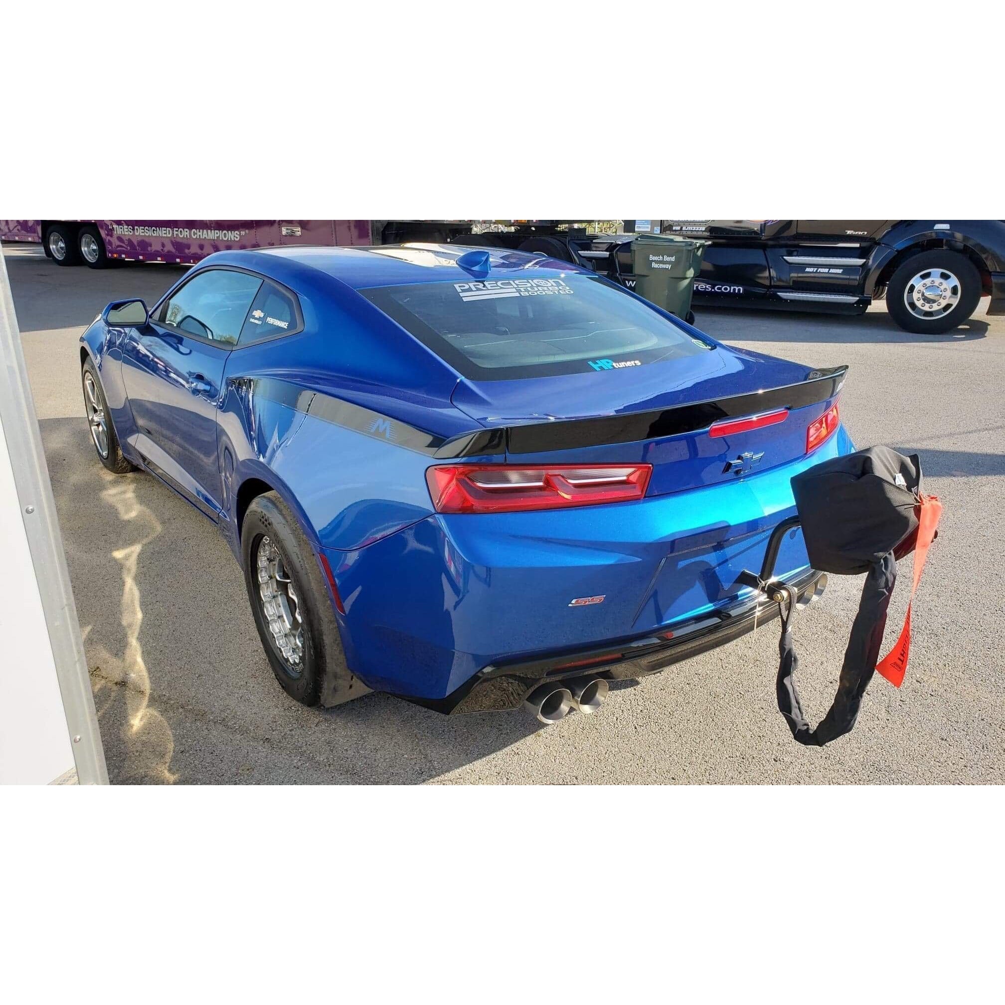 6th Gen Camaro Parachute Mount (2016-2022) - Universal Fit for Drag Racing & Track Use - High Performance Rear Bumper Mounting Bracket for Chevy Camaro SS/RS/ZL1