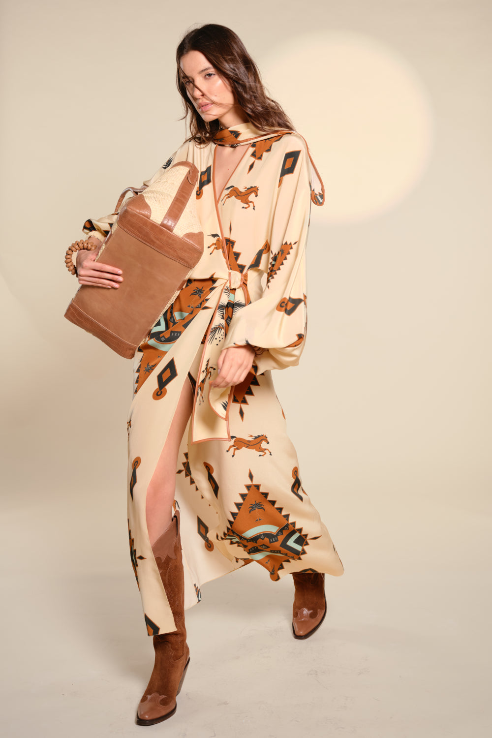 Ecru Ollantay Dress - Elegant Boho Maxi Dress for Women | Perfect for Beach, Vacation & Summer Outfits