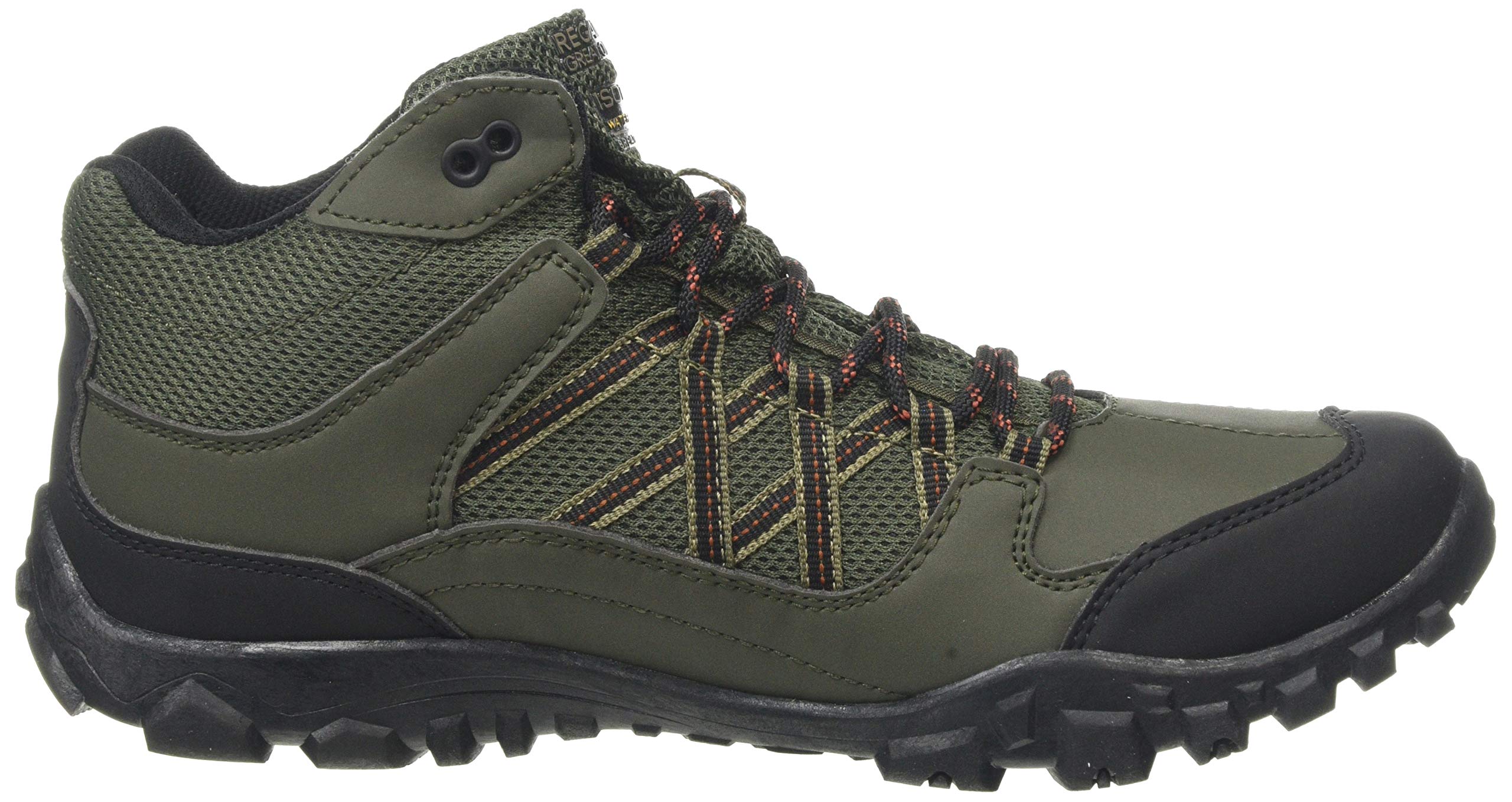 Regatta Men's Edgepoint Mid WP Waterproof Hiking Boots - Lightweight & Durable for Outdoor Trekking, Camping & Trail Adventures