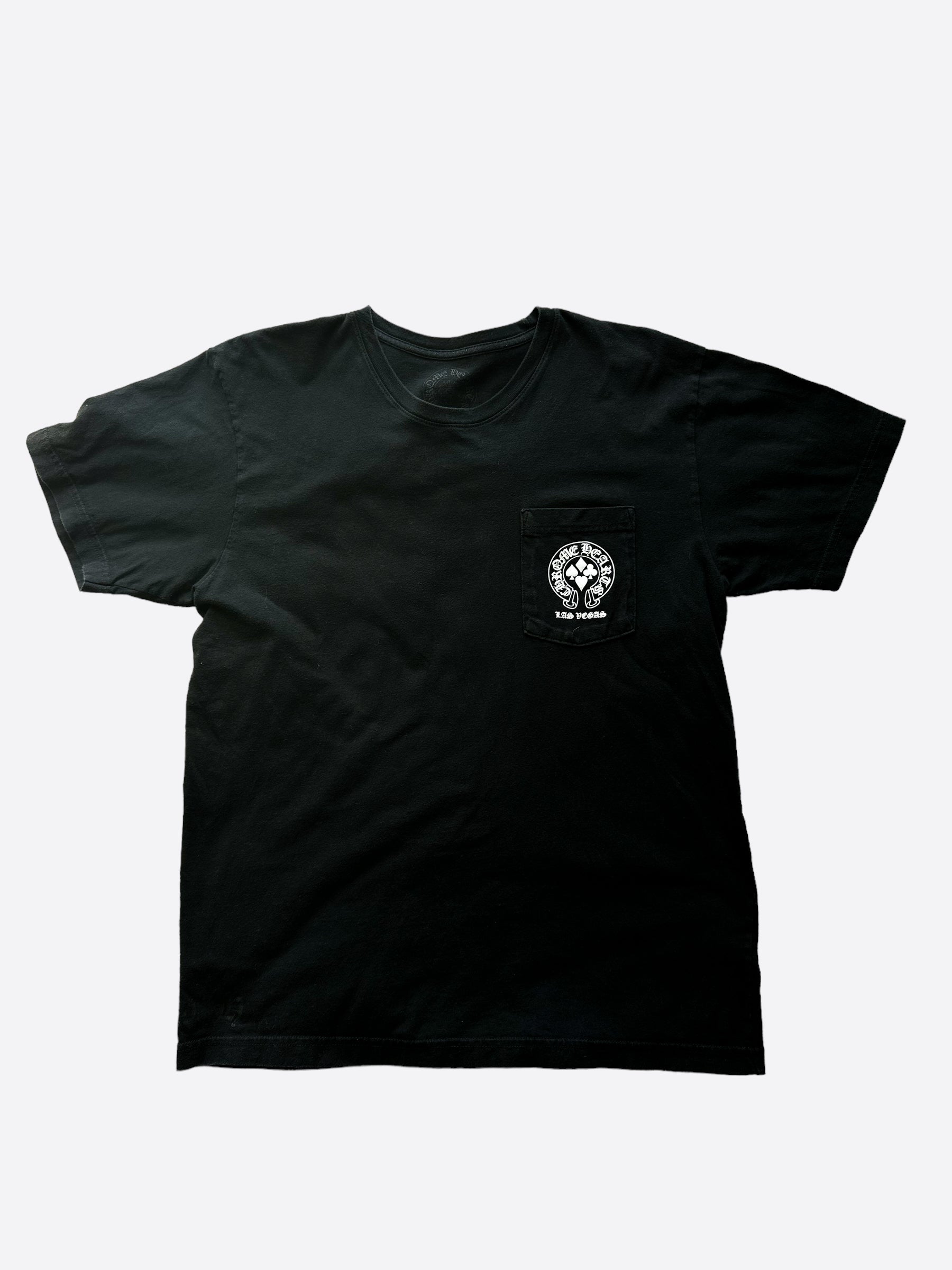 Chrome Hearts Black & White Welcome To Las Vegas Graphic T-Shirt for Men & Women | Vintage Style Cotton Tee | Perfect for Concerts, Travel & Streetwear Fashion