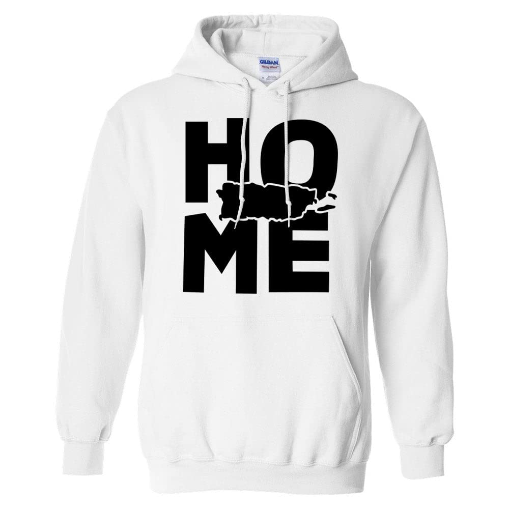 Unisex Puerto Rico Hoodie Sweatshirt - Comfortable Pullover for Men & Women - Perfect for Casual Wear, Travel, and Outdoor Activities