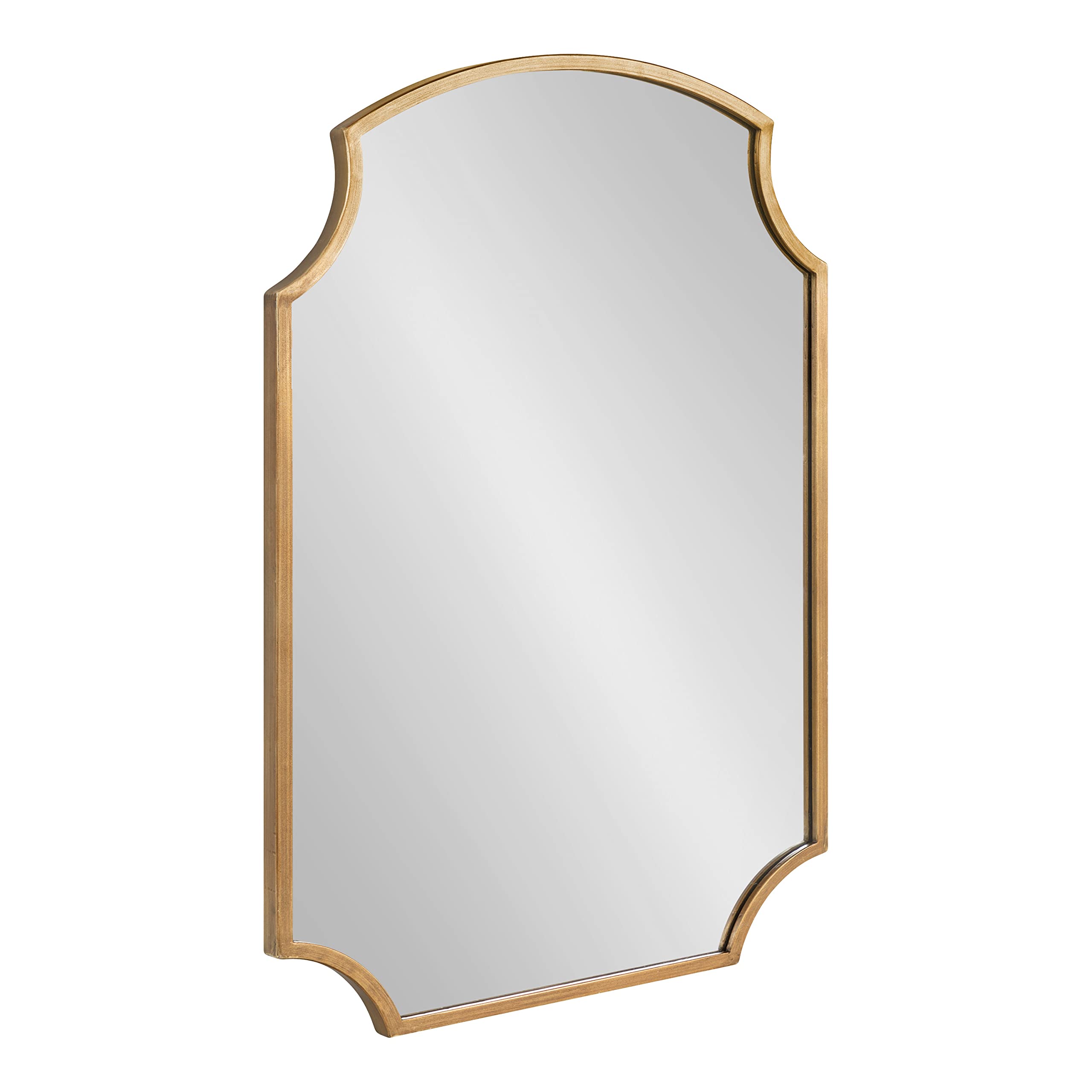 Kate and Laurel Carlow Modern Scalloped Mirror - 20