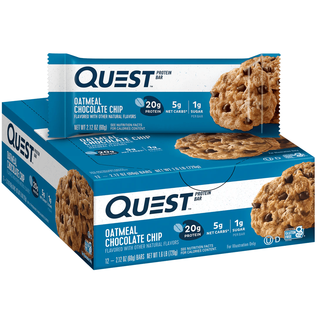 Quest Protein Bars 12 Pack - High Protein Snack Bars for Weight Loss & Muscle Building - Perfect for Gym, Workout & On-the-Go Energy Boost
