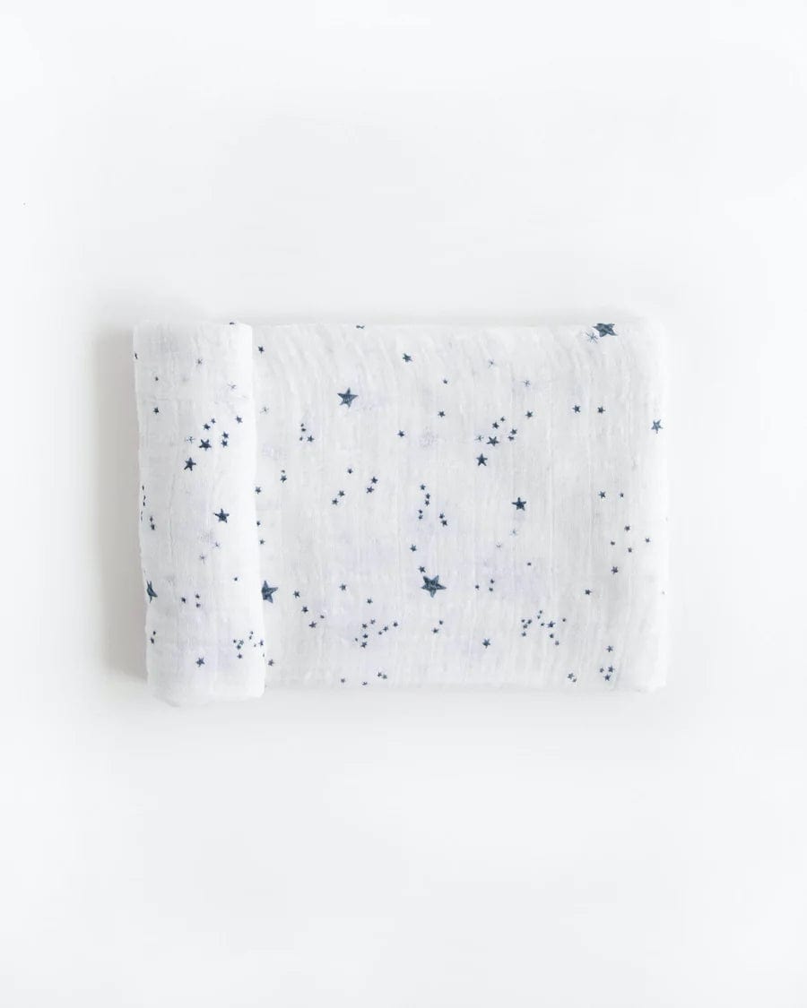 Little Unicorn 100% Cotton Muslin Swaddle Blanket - Soft Baby Swaddles for Newborns, Breathable & Lightweight for Nursery, Travel & Photo Shoots