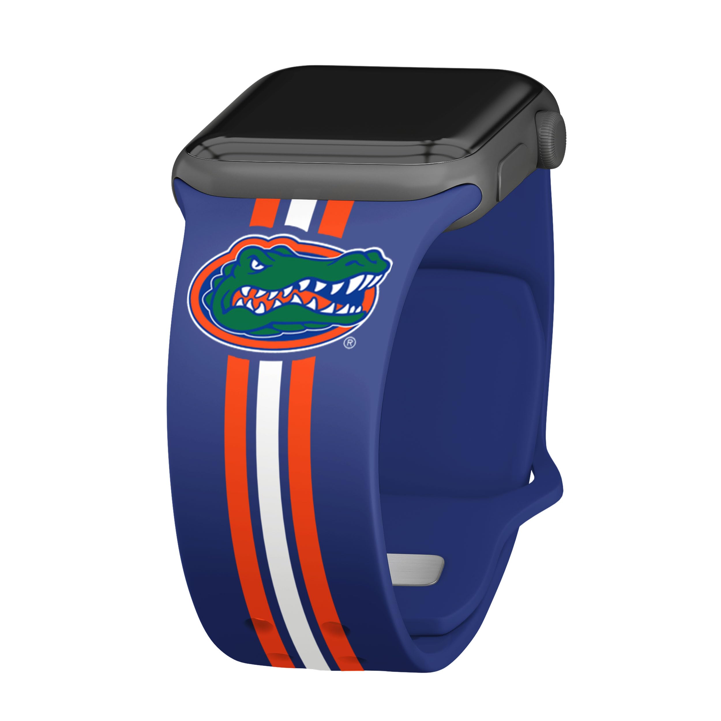 Florida Gators HD Watch Band Compatible with Apple Watch Series 1-9 - Durable Silicone Sports Strap for Workouts & Daily Use - Official NCAA Team Design for Gators Fans