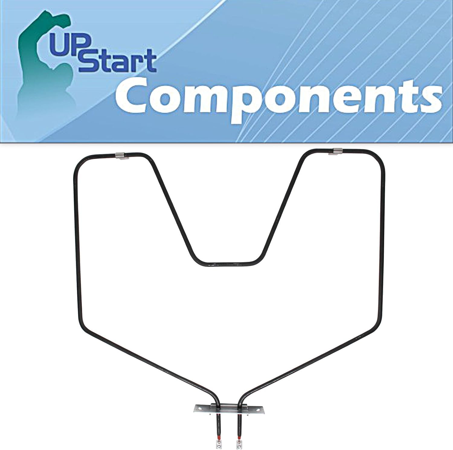 GE JB550G0J3 Bake Element Replacement - Compatible with WB44X5082 Oven Heating Element for GE Electric Ranges - Perfect for Baking, Roasting & Broiling in Home Kitchens