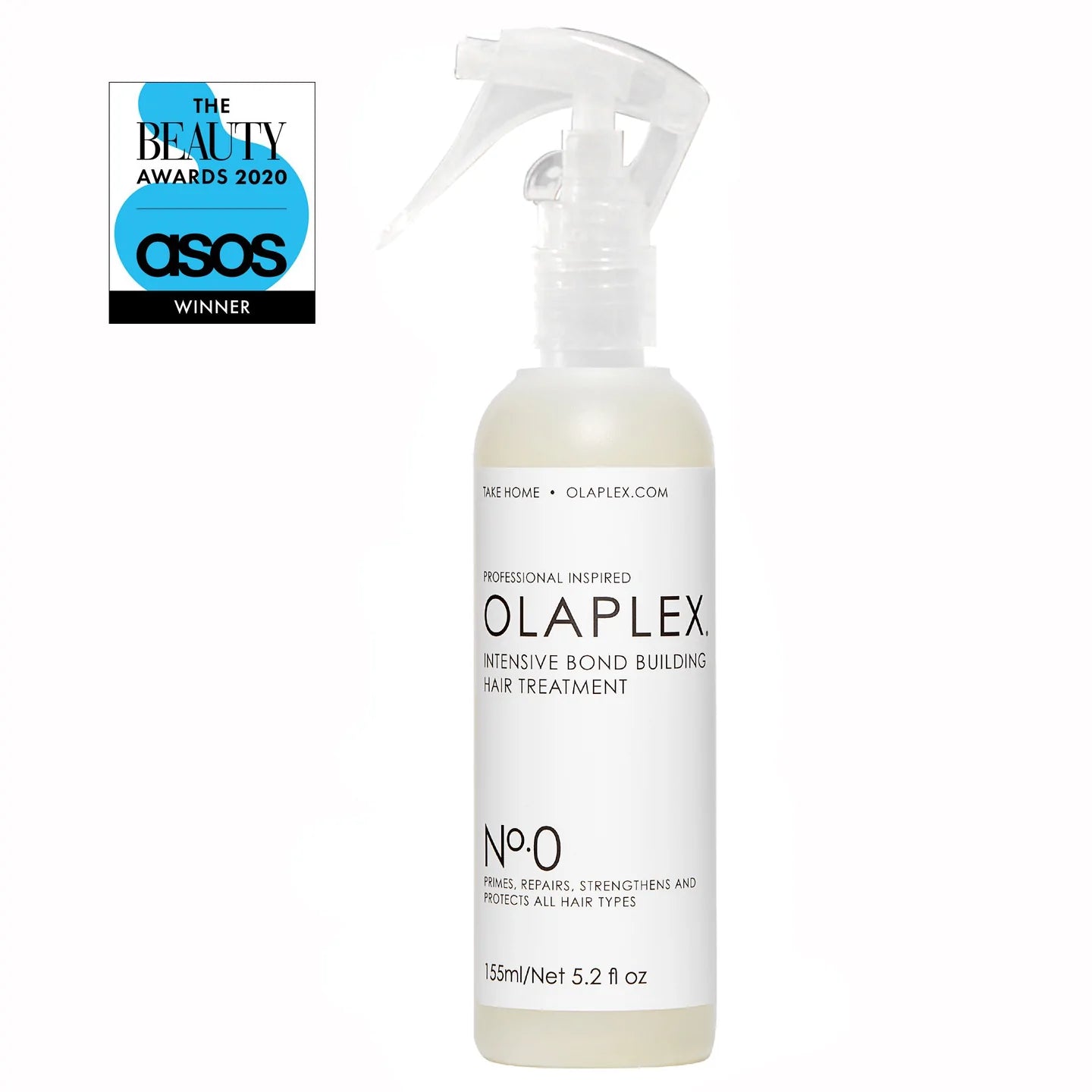 OLAPLEX NO. 0 Intensive Bond Building Hair Treatment - Repair Damaged Hair & Strengthen Bonds | Salon-Quality At-Home Treatment for Dry, Brittle & Color-Treated Hair | Perfect for Pre-Shampoo & Deep Conditioning Routine