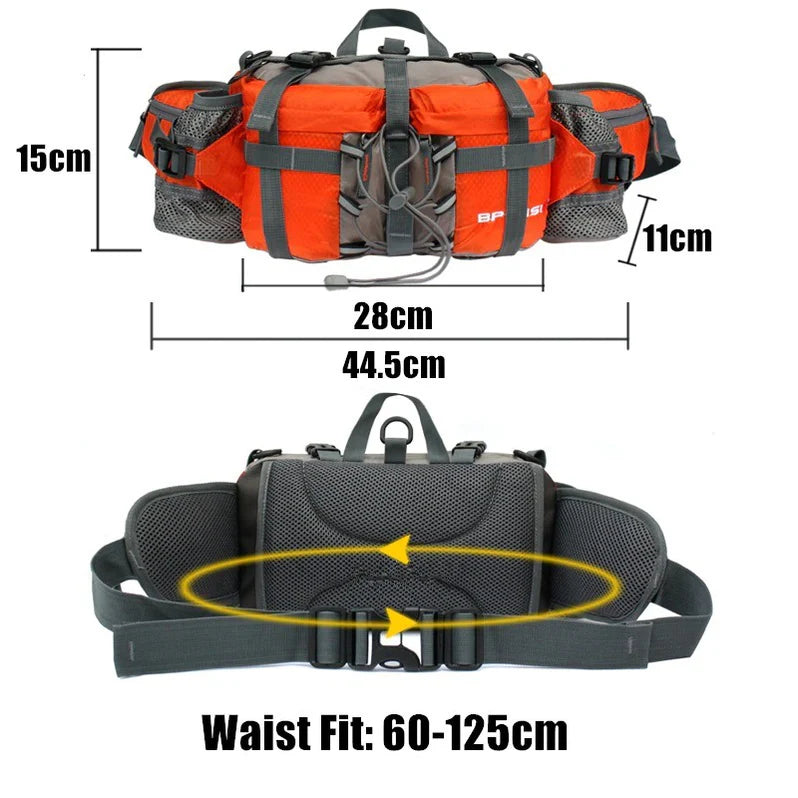 Best Outdoor Sports Waist Backpack - Lightweight & Waterproof Hiking Fanny Pack for Running, Cycling & Travel - Perfect for Hiking, Camping & Adventure Activities