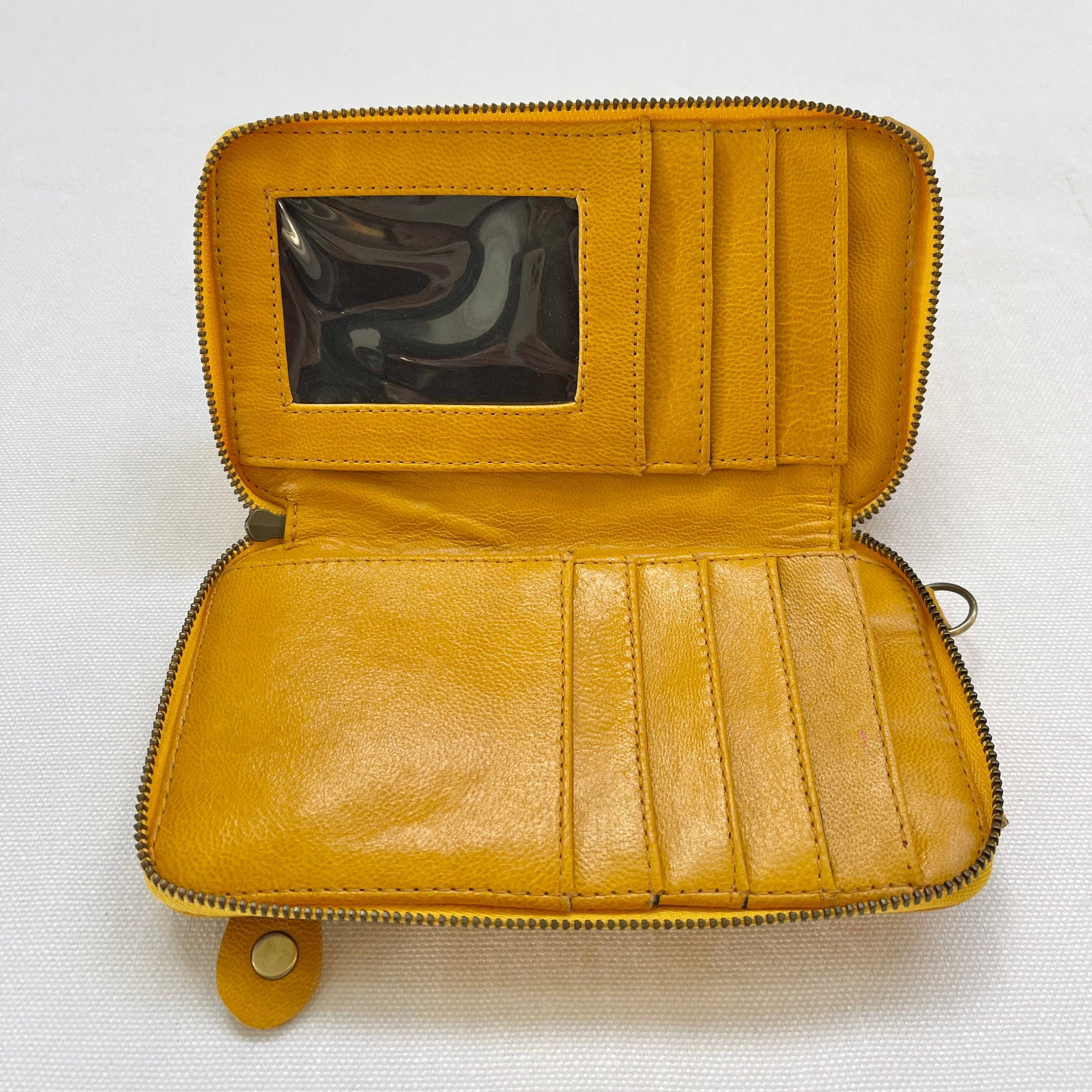 Little & Fox Genuine Leather Crossbody Clutch Purse - Stylish Sunflower Design for Women | Perfect for Date Nights, Parties & Everyday Use