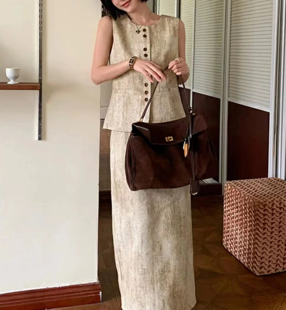 Stylish Convertible Leather Tote Bag for Women - Crossbody & Shoulder Bag - Perfect for Work, Travel & Everyday Use