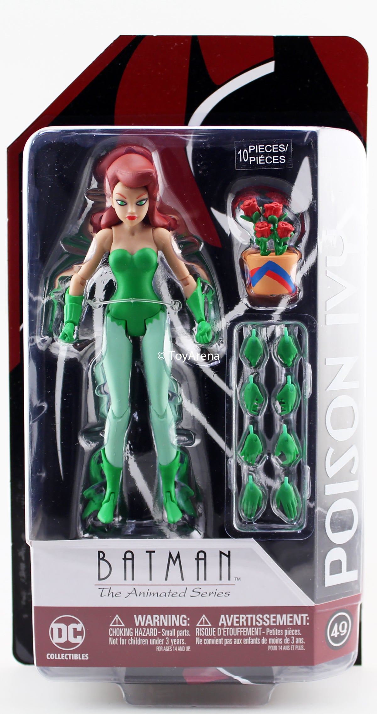 DC Collectibles Batman The Animated Series Poison Ivy 6-Inch Action Figure - Premium Collectible Toy for Fans & Display, Perfect for Home Decor, Office Display & Batman Merchandise Collection