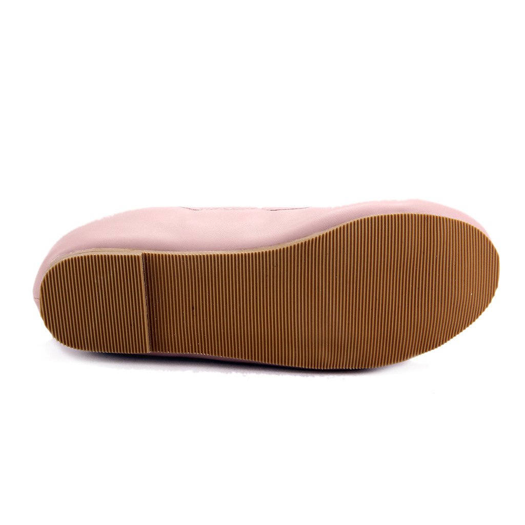 The Doll Maker Girls Ballet Flats - Comfortable & Stylish Kids Dance Shoes for Ballet Class, Recital & Dress Up Play