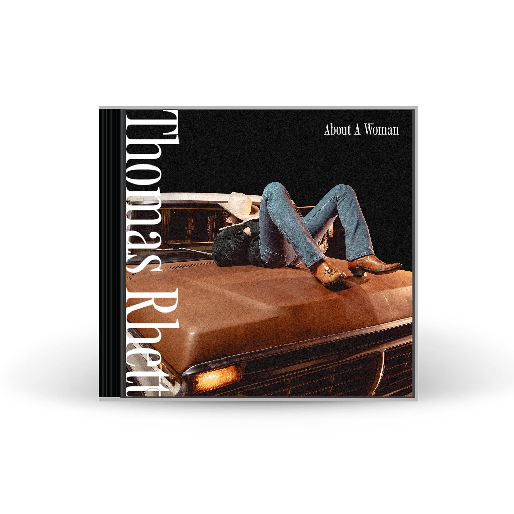Rhett Thomas CD - About a Woman - Country Music Album - Perfect for Road Trips & Relaxing Evenings