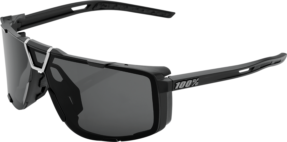 Eastcraft Matte Black Smoke Sunglasses 61045 102 01 - UV Protection Polarized Lenses for Outdoor Sports & Driving