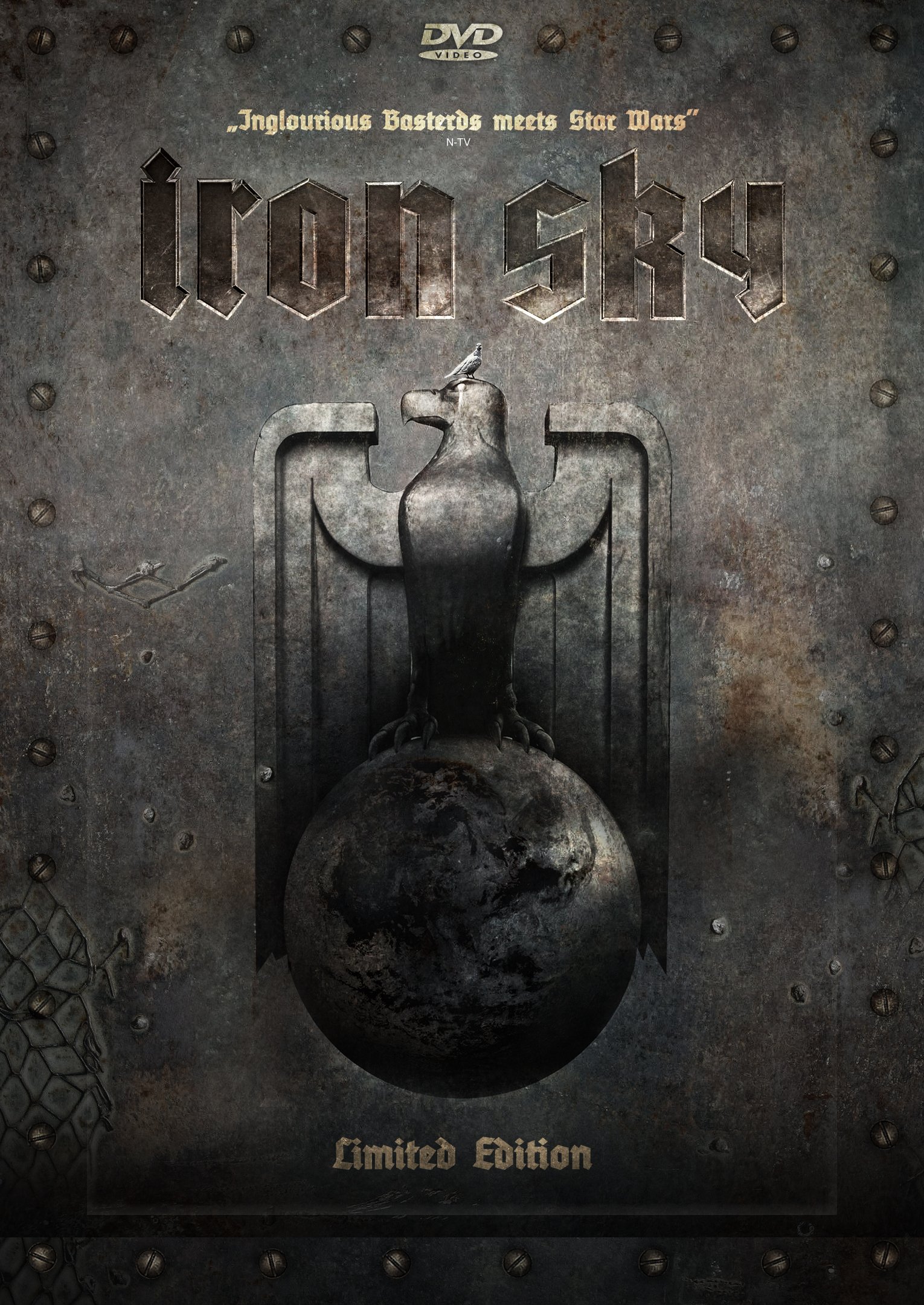 Iron Sky (2013) Steelbook Limited Edition - Region Free Blu-ray with Bonus Extras | Perfect for Sci-Fi Movie Collectors & Home Theater Enthusiasts