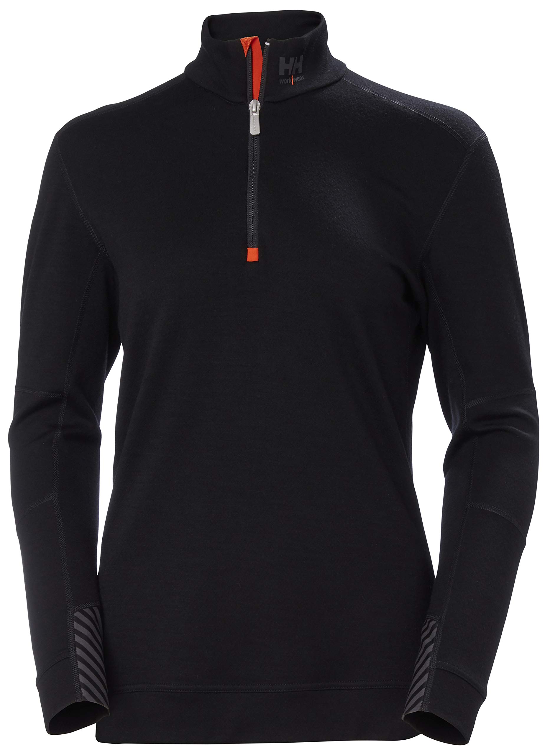 Helly-Hansen Women's 75210 HH LIFA Merino Half Zip Workwear Top - Warm & Breathable Base Layer for Outdoor Work, Hiking & Winter Activities
