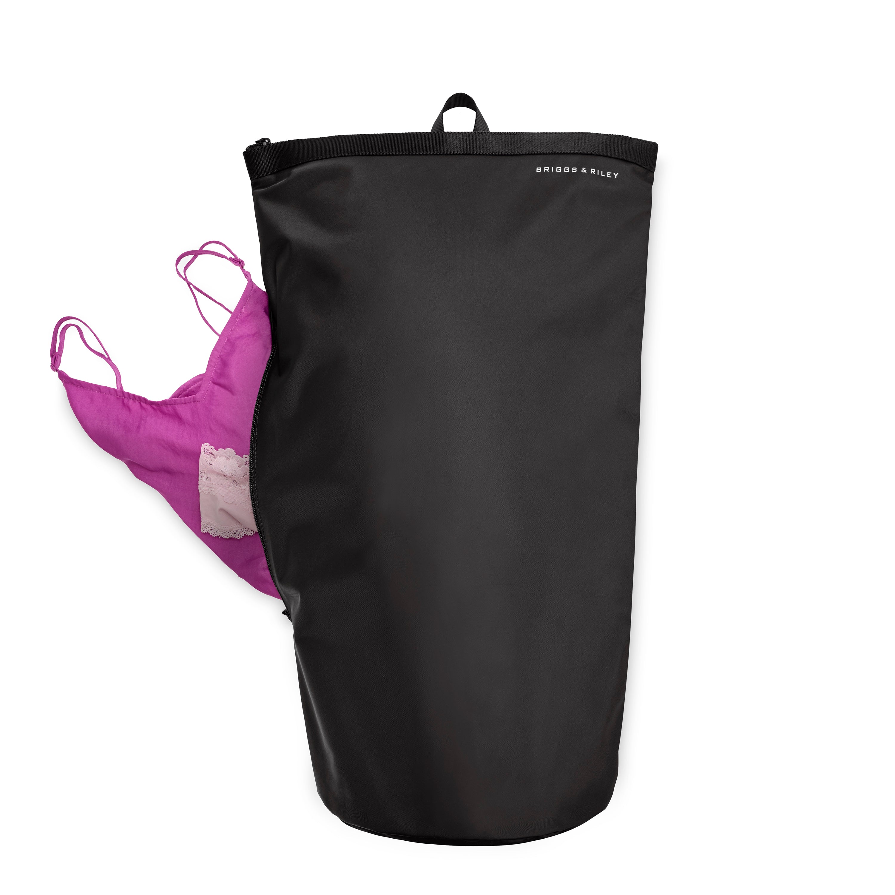 Briggs & Riley Premium Zippered Laundry Bag for Travel - Durable Washable Organizer for Clothes, Socks & Undergarments - Perfect for Business Trips, Vacations & College Dorm Use
