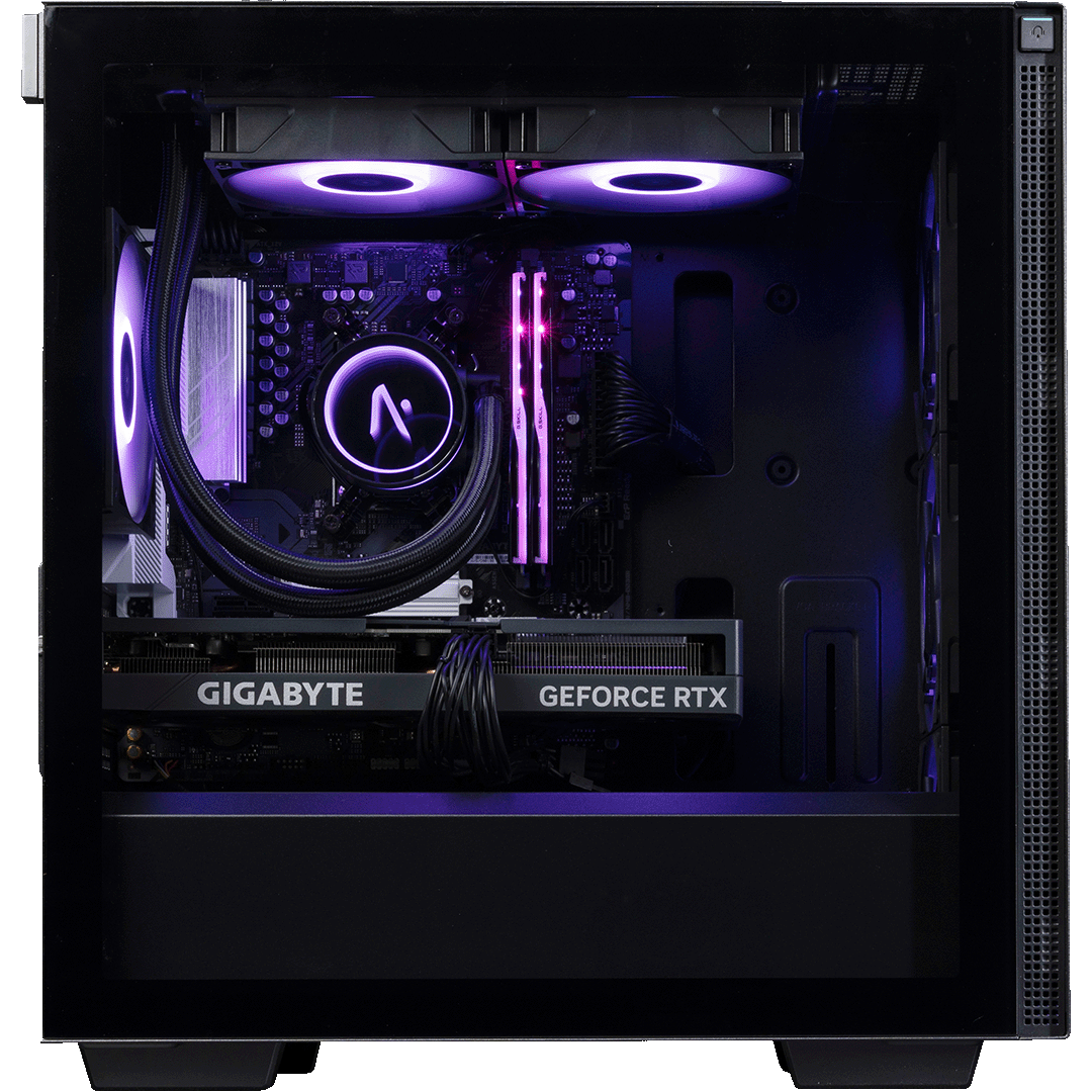 Aftershock Rapid Gaming Desktop PC - AMD Ryzen 5 7500F Processor, NVIDIA RTX 4060 Ti Graphics, High Performance Gaming Computer for Esports & 4K Gaming