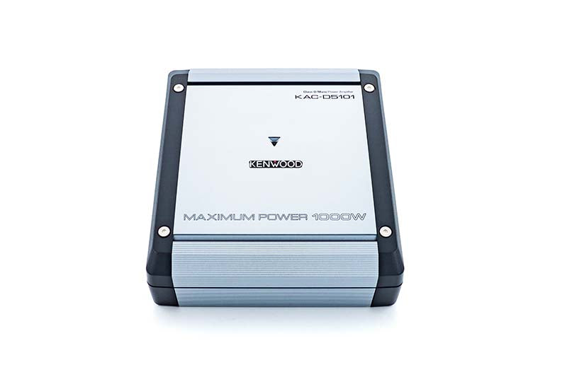 Kenwood KAC D5101 1000W Class D Mono Car Amplifier - High Power Bass Boost for Car Audio & Subwoofer Systems
