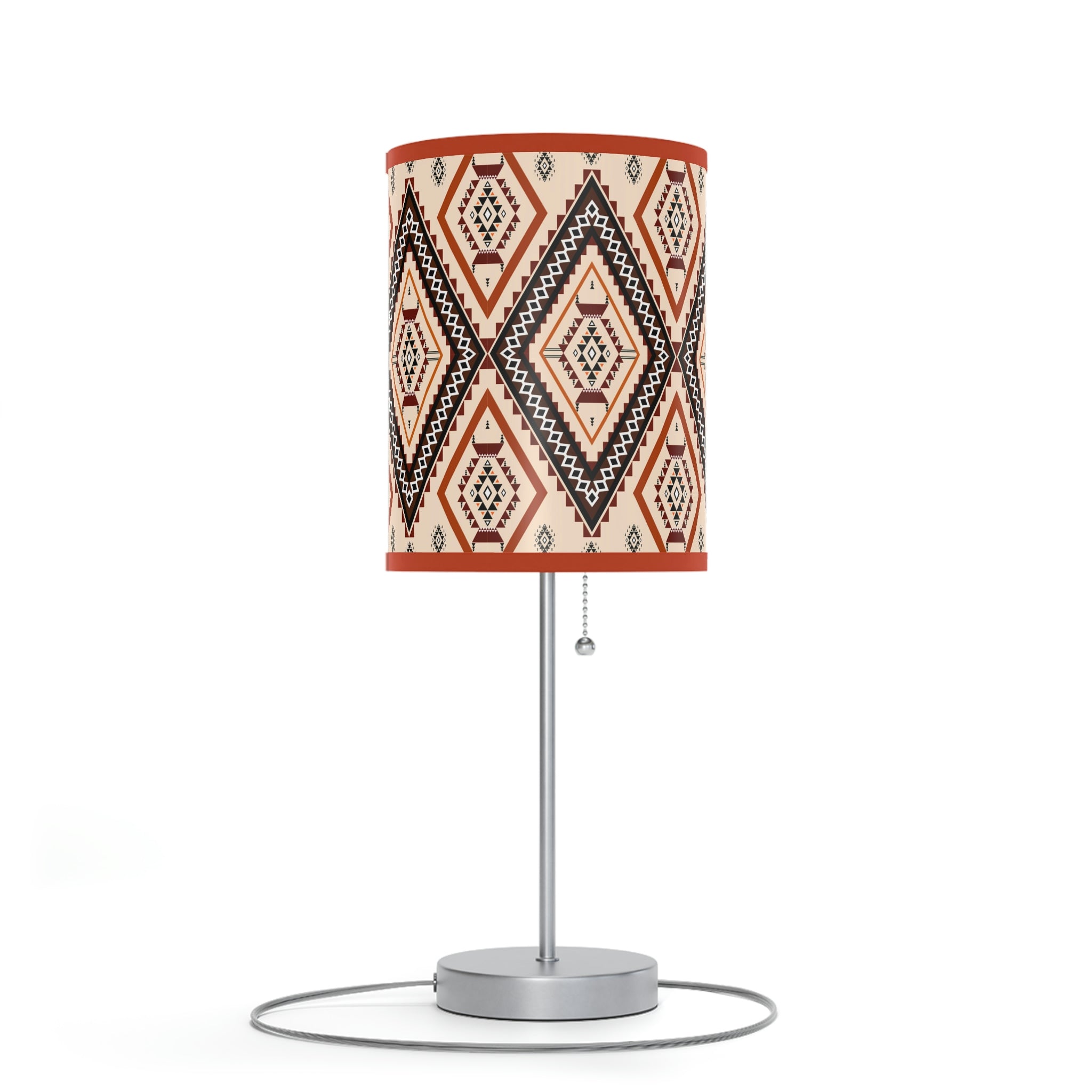Southwestern Style Table Lamp for Bedroom & Living Room - Adjustable Reading Light with US/CA Plug - Perfect for Nightstands, Sofa Side Tables and Home Office Desks