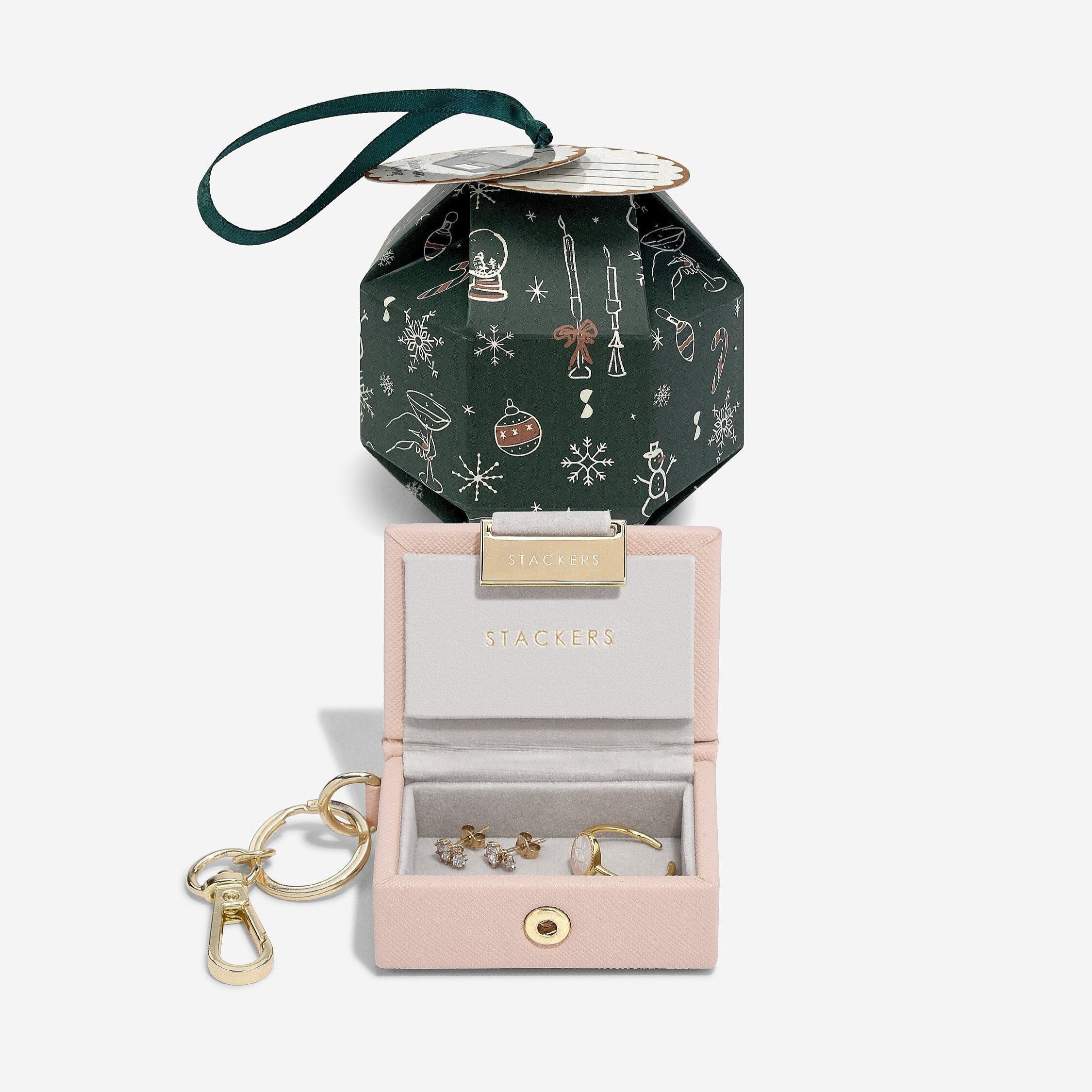 Elegant Nano Jewelry Box Keychain - Mini Gift Box Pendant for Necklace & Keys - Perfect for Travel, Gifts & Everyday Use