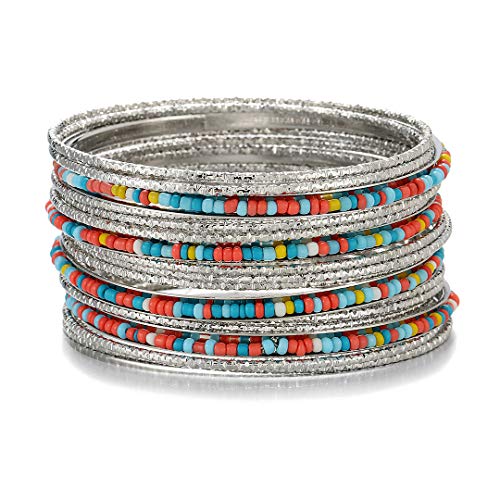 Shiny Silver/Multi Color