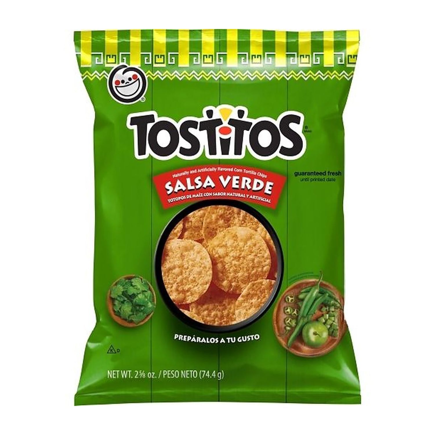 Tostitos Salsa Verde Dip - 28 Count Case Pack | Authentic Mexican Green Salsa for Chips, Nachos & Party Snacks | Perfect for Game Day, Cinco de Mayo & Family Gatherings