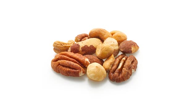 Yupik Roasted Salted Nut Mix 1kg - Vegan, Gluten Free Healthy Snacks for Office & Travel