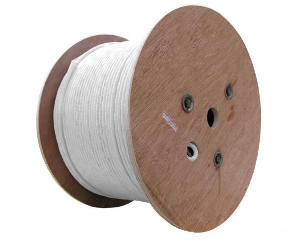 Premium 14/2 Gauge Outdoor Direct Burial Speaker Wire - 500ft White OFC CMX Audio Cable for Underground & Weatherproof Installations - Perfect for Patio, Garden & Landscape Sound Systems
